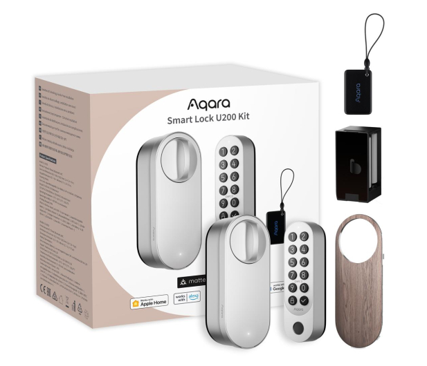 AQARA Smart Lock U200 srebrny - 1266203 - zdjęcie